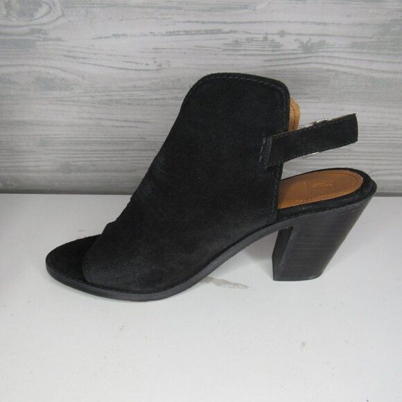 Frye Women's Courtney Slingback Shooties Open Toe - Picture 7 of 8